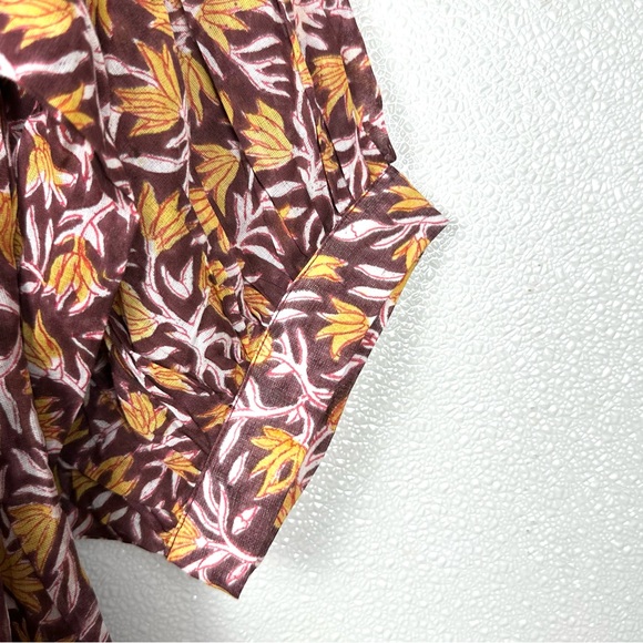 Daughters of India Kyra Dress Sumac Size 2XL Floral Cotton Boho - Picture 7 of 10